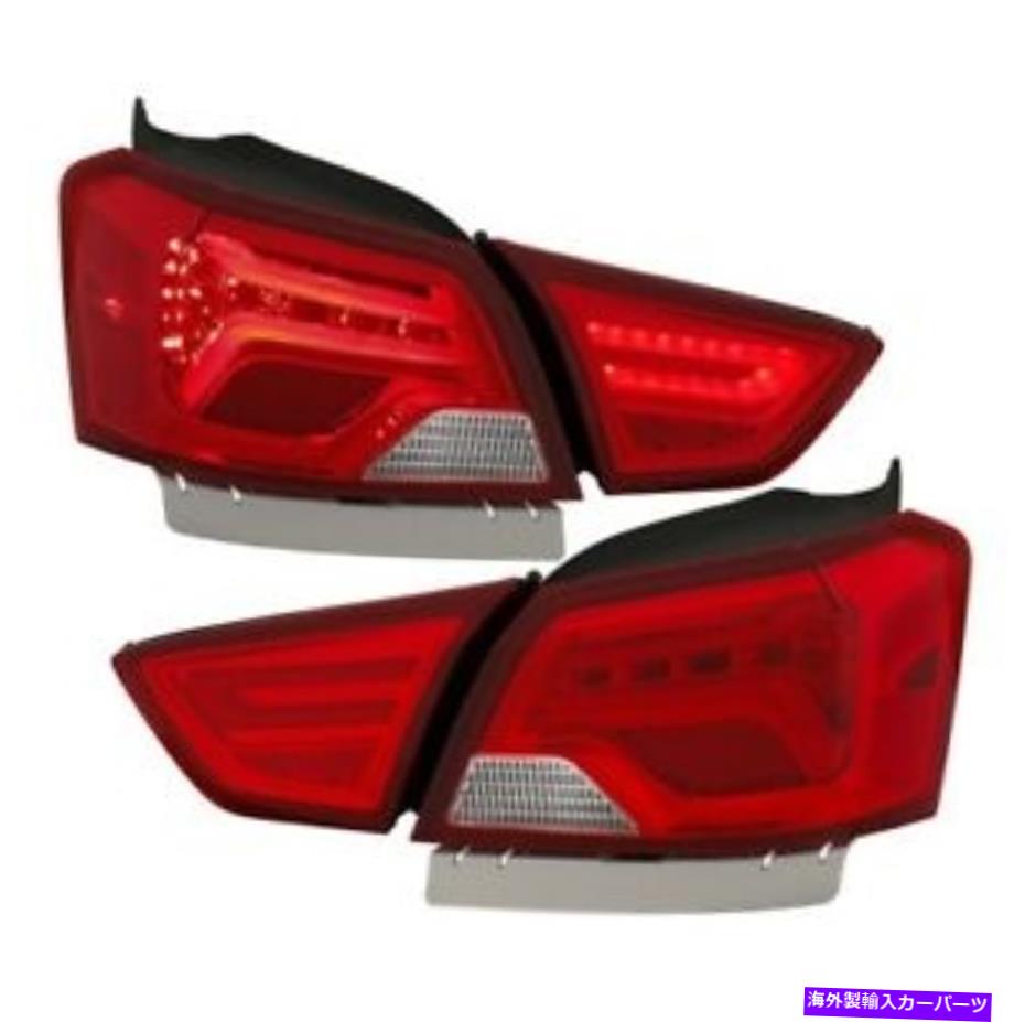 USテールライト Anzo 321346テールライトアセンブリLED 14-18シボレーインパラのための赤/クリアレンズ Anzo 321346 Tail Light Assembly LED Red/Clear Lens For 14-18 Chevy Impala NEW