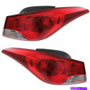 USテールライト テールライトランプ2805119 HY2804119ペア Tail Lights Lamps Set of 2 Left-and-Right Outside HY2805119, HY2804119 Pair