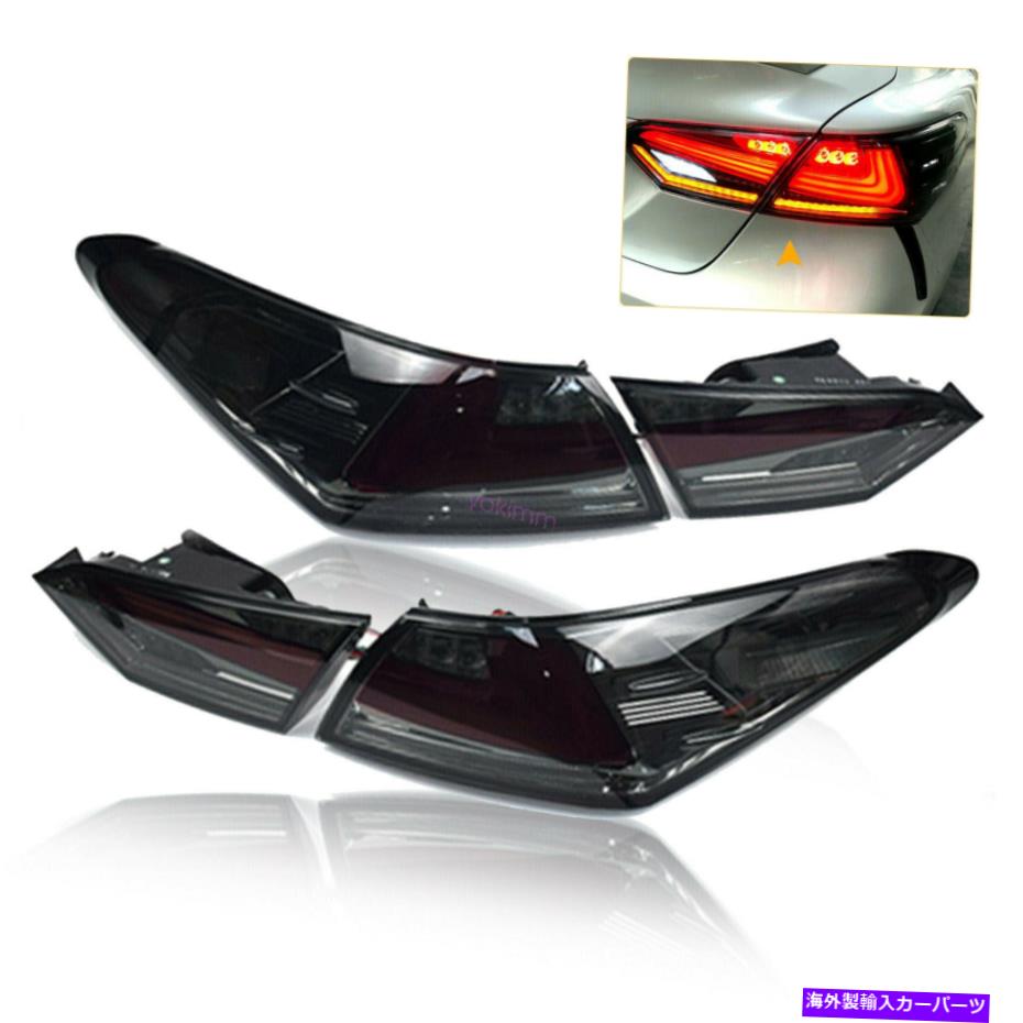 USテールライト トヨタカムリーLED Taillightアセンブリの赤いフルTaillight 2018-2020に適しています Suitable for Toyota Camry LED taillight assembly red full taillight 2018-2020