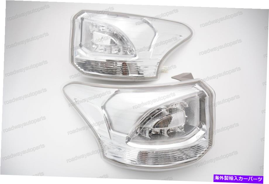 USテールライト 三菱アウトランドル2014-2015のためのLED後の外側のテールライトランプアセンブリペア LED Rear Outer Tail Light Lamps Assembly Pair For Mitsubishi Outlander 2014-2015