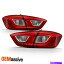 USơ饤 եå2016-2019 Chevy Cruze Red Inner + Outter Tail Lights 4PCSθ򴹥å Fits 2016-2019 Chevy Cruze Red Inner + Outter Tail Lights 4Pcs Replacement Set