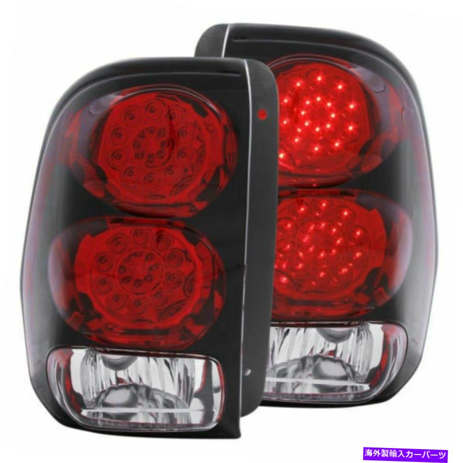 USテールライト Anzo 311116赤クリアレンズLEDテールライトフィット02-09 Chevrolet Trailblazer Anzo 311116 Red Clear Lens Led Tail Lights fit for 02-09 Chevrolet Trailblazer