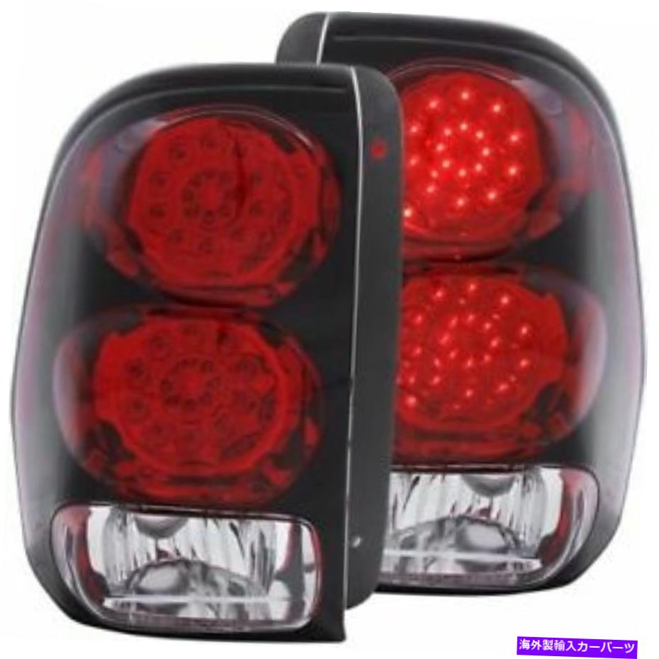 USテールライト Anzo 311116テールライトアセンブリ。導いた;赤/クリアレンズ2pc新品 Anzo 311116 Tail Light Assembly; LED; Red/Clear Lens 2pc NEW