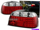 USテールライト BMW E38 7シリーズ1994-2001赤ホワイトLED CA LDBM09 Xino CA Tail Lights for BMW E3...