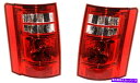 USテールライト フィット08-10グランドキャラバンテールランプ/ライト右&左セット Fits 08-10 GRAND CARAVAN Tail Lamp /...