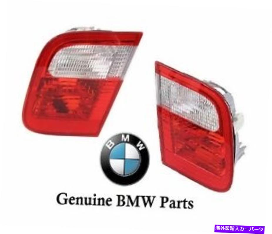 USテールライト BMW E46から08/01純正のための左右のトランクリッドテールライトランプのペアセット Pair Set of Left & Right Trunk Lid Tail Light Lamp For BMW E46 To 08/01 Genuine