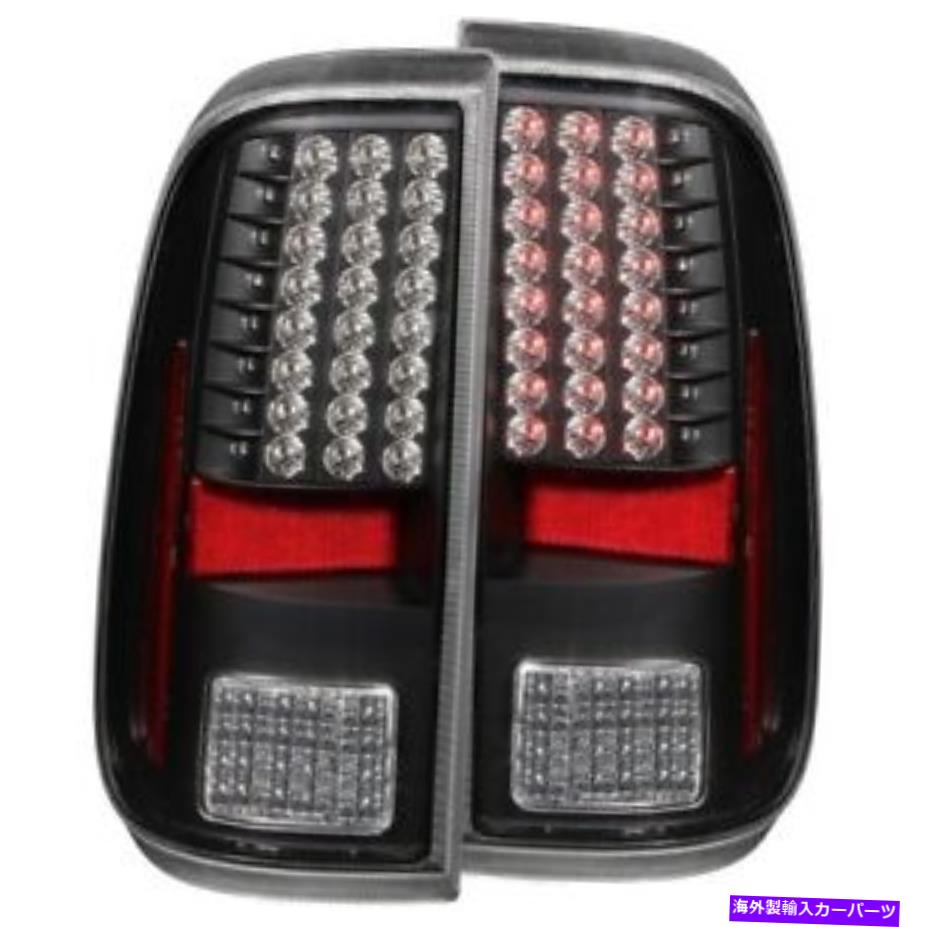 USテールライト Anzo 311127テールライトアセンブリLED 2PC f550スーパーデューティNEW Anzo 311127 Tail Light Assembly LED 2pc For 08-16 Ford F550 Super Duty NEW