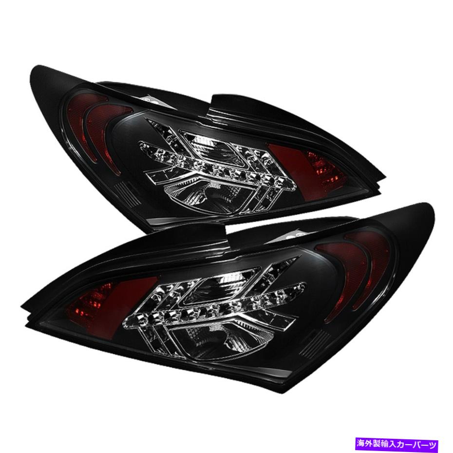 USơ饤 ѥ5034304 LEDơ饤Ȥ10-12ڤ˥եå Spyder Auto 5034304 LED Tail Lights Fits 10-12 Genesis Coupe