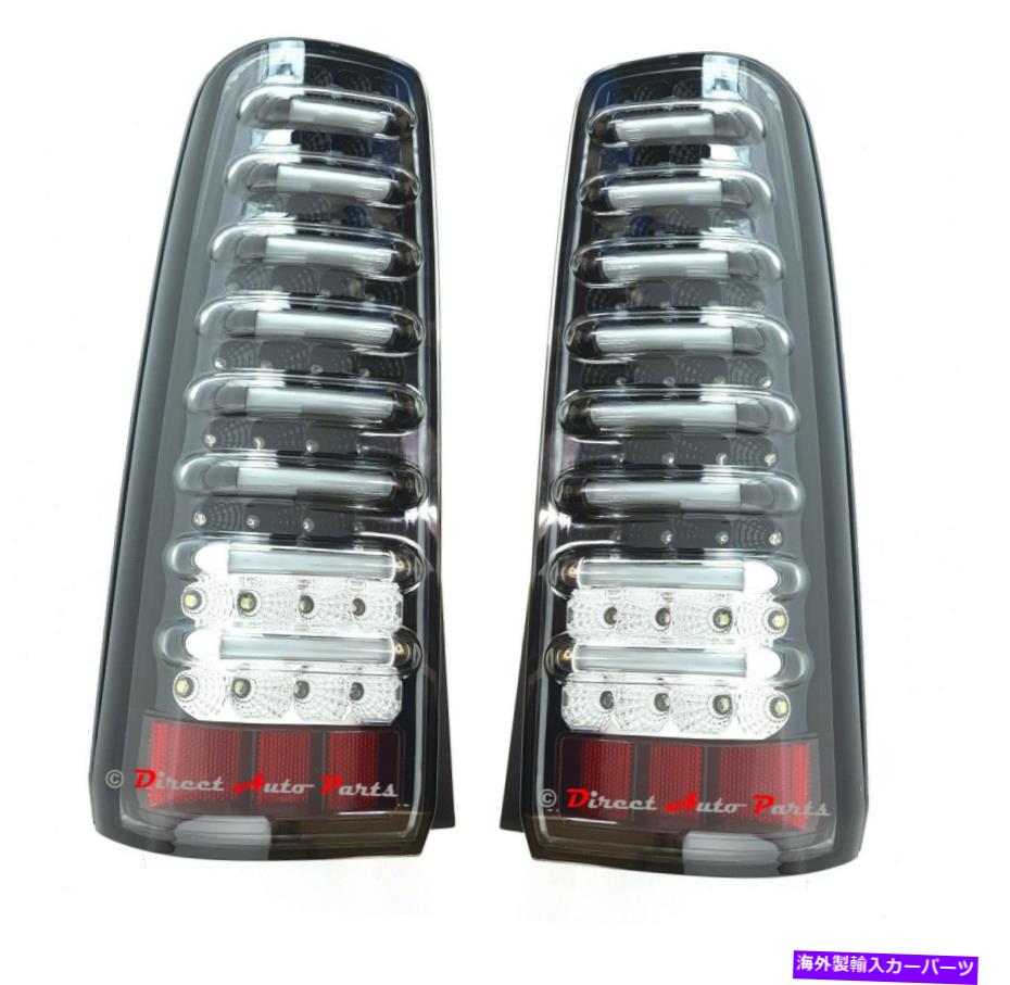 USテールライト 鈴木ジミニーSN413 1998 - 2017のための高性能テールライトランプ（LEDブラック） HIGH PERFORMANCE TAIL LIGHT LAMP (LED BLACK) for SUZUKI JIMNY SN413 1998 - 2017