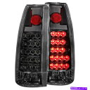 USテールライト Chevy R30 1988 Talel Lights BlackのためのAnzo ANZO For Chevy R30 1988 Tail Lights -LED Black(2)