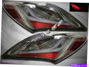 USテールライト 2011年2011年2011年2011年創世記クーペ2Door Smoke LED Tail Lights For 2010 2011 2012 2013 Genesis Coupe 2Door(2)