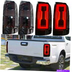 USテールライト 15-21シボレーコロラド＆GMC LEDテールライトランプブラックハウジング赤いチューブ For 15-21 Chevy Colorado & GMC LED Tail Lights Lamps Black Housing Red Tubes