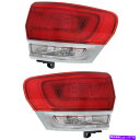 USテールライト ジープグランドチェロキーテールライト2014-2018 LH&RHペア外部CAPA CH2804106 For Jeep Grand Cher...