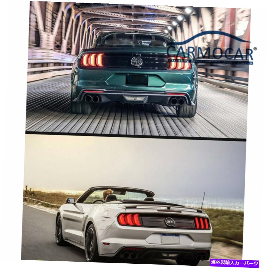 USテールライト 赤いLEDテールライトリアランプアセンブリ収集6th Gen FordマスタングS550 2015- Red LED Tail Lights Rear Lamps Assembly Fits 6TH Gen Ford Mustang S550 2015-