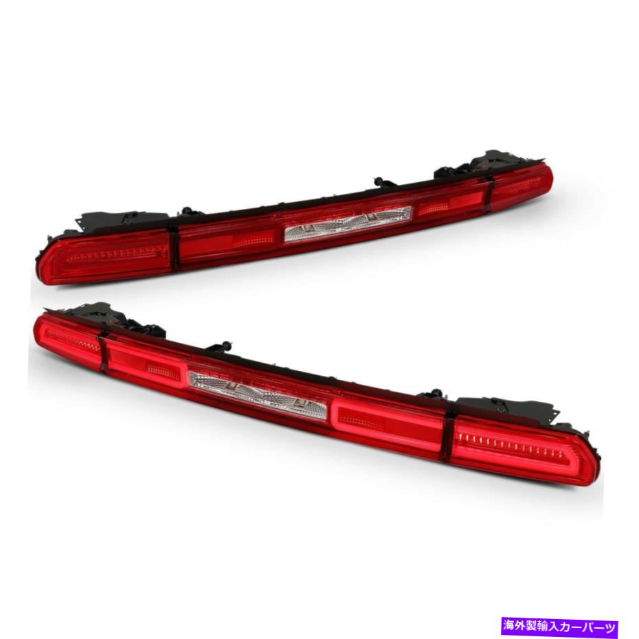 USテールライト ANZO 321348赤/クリアLEDテールライトW /順次08-10 Dodge Challenger Anzo 321348 Red/Clear LED Tail Lights w/Sequential for 08-10 Dodge Challenger