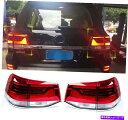 USテールライト トヨタランドクルーザーLC200 16-20 LEDカーリアテールライトブレーキリバースランプ用 For Toyota Land Cruise...