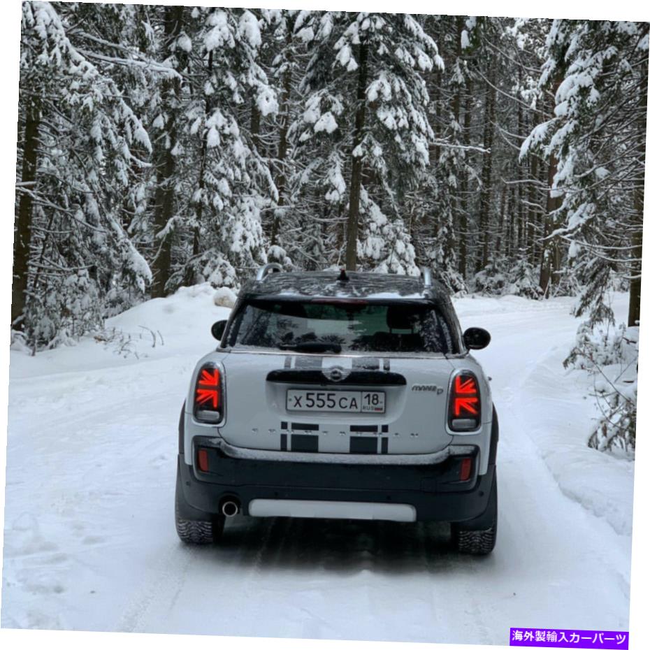 USテールライト ミニカントリーのF60ユニオンジャックリアテールライトワン/クーパー/ジョンクーパーワークス MINI Countryman F60 Union Jack Rear Tail Lights One/ Cooper/ John Cooper Works