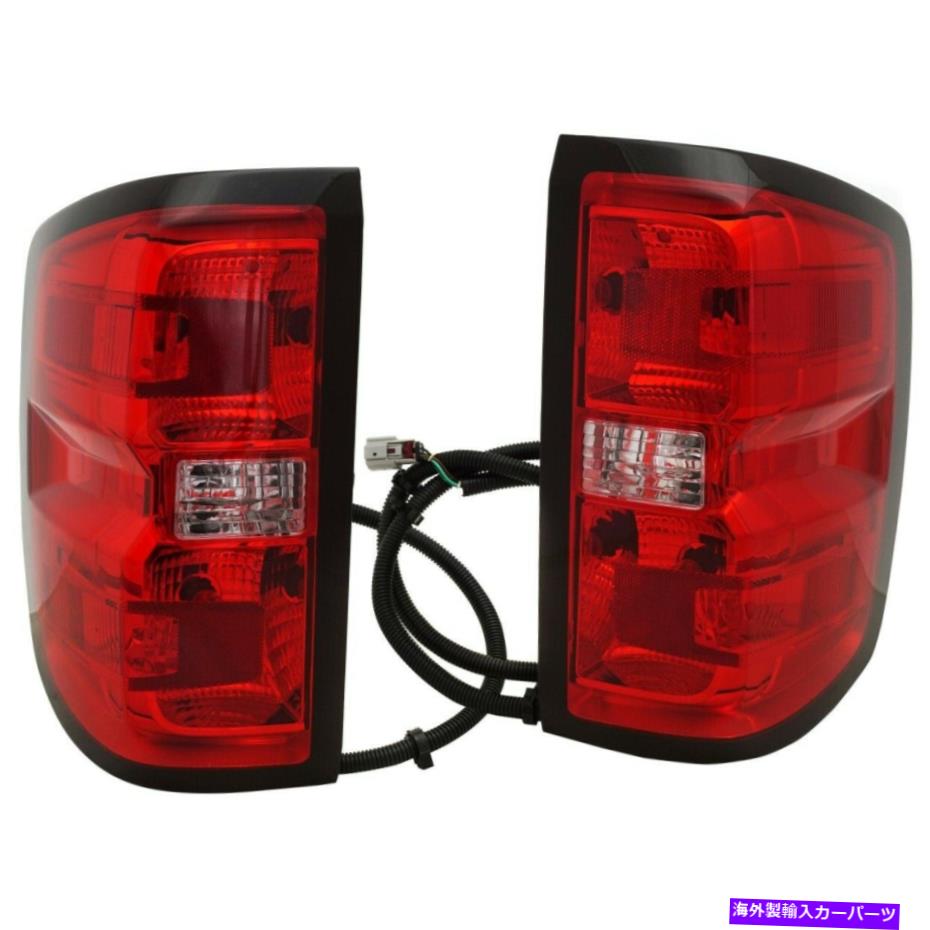 USテールライト テールライトランプ23295939、84019503ペアの左右2桁 Tail Lights Lamps Set of 2 Left-and-Right for Chevy 23295939, 84019503 Pair