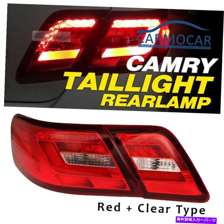 USơ饤 LEDơ饤ȥꥢץåɥꥢ顼ȥ西ơ2006-2011 LED Tail Lights Rear Lamps Red Clear color For Toyota Camry tail lamp 2006-2011