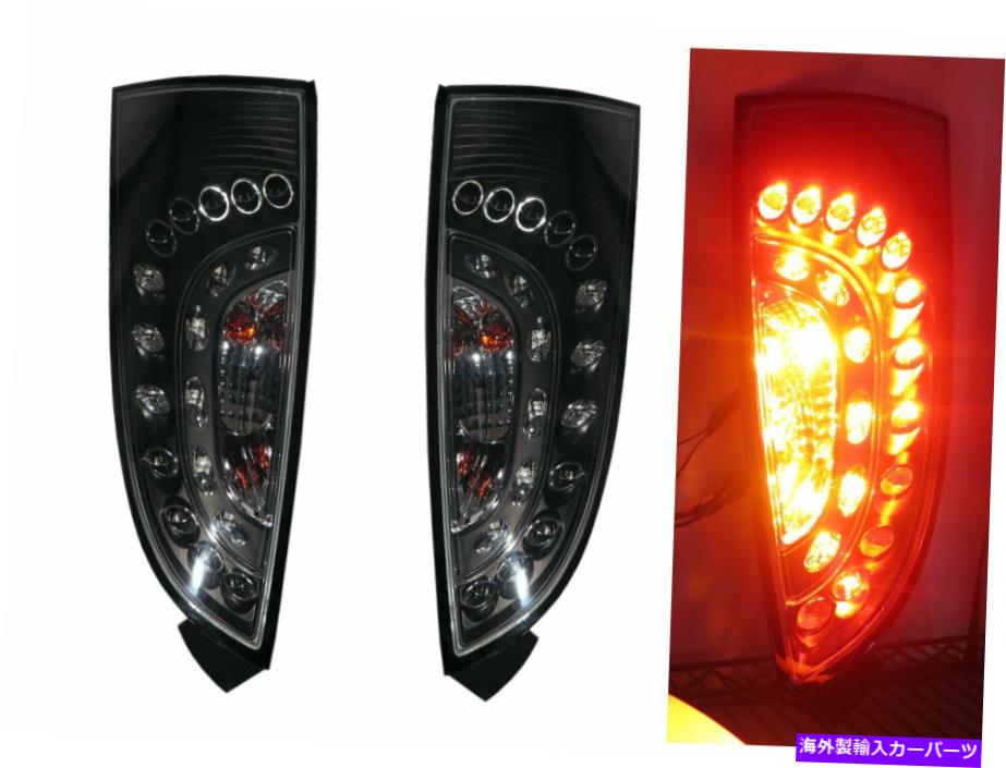 USテールライト フォーカスファーストジェネレーション1998-2004ハッチバック5D LEDテールリアライトブラック Focus First generation 1998-2004 Hatchback 5D LED Tail Rear Light Black for FOR