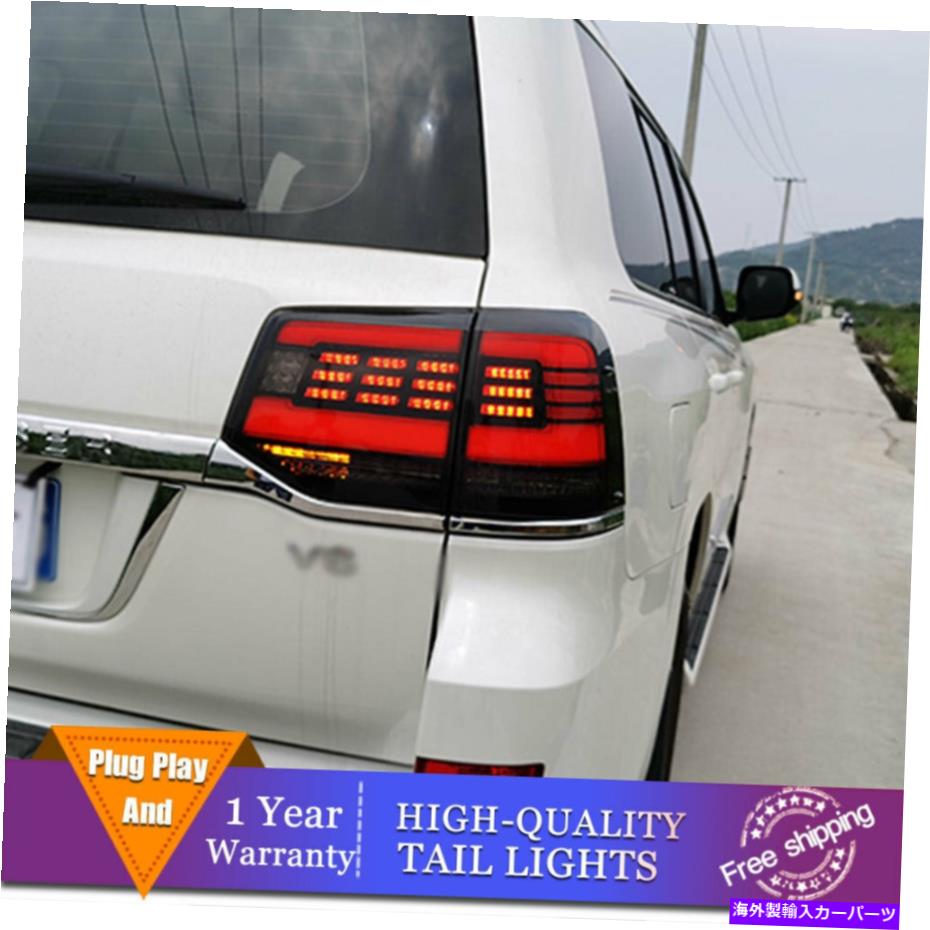 USテールライト トヨタの土地の巡洋艦の暗いLEDの後部ライト16-20のための新しいLEDのテールライトアセ..