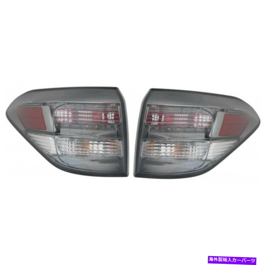 USテールライト フィット2010-2012 Lexus RX350ペアリアテールライトドライバとRH W /球根 Fits 2010-2012 Lexus RX350 Pair Rear Tail Lights Driver and RH w/ Bulbs