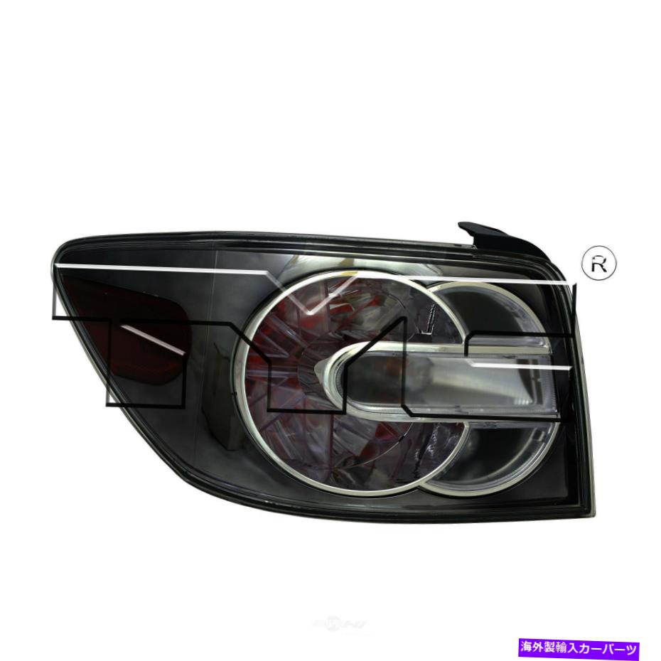 USテールライト テールライトアセンブリ - 通常の左TYC 11-6596-00フィット10-12 MAZDA CX-7 Tail Light Assembly-Regular Left TYC 11-6596-00 fits 10-12 Mazda CX-7
