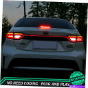 USテールライト Toyota Corolla LED Taillights 2020-2021 Dark / Red LED後部ランプダイナミック New For Toyota Corolla LED Taillights 2020-2021 Dark/Red LED Rear Lamps Dynamic