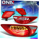 USテールライト 赤い透明3D LEDテールライト 赤リフレクターランプフィット13-16マツダCX5 SUV RED CLEAR 3D LED TAIL LIGHTS RED REAR REFLECTOR LAMP FIT 13-16 MAZDA CX5 SUV