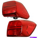 USテールライト 2ペアLH&RHサイドアウターLEDタイプテールランプアセンブリの新しいセットkia Sedona New Set of 2 Pair LH & RH Side Outer LED Type Tail Lamp Assembly Fits Kia Sedona
