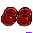 USテールライト 321168アナゾテールライトランプ2ドライバー&旅客サイドの新しいLH RH RHのペア 321168 Anzo Tail Lights L...