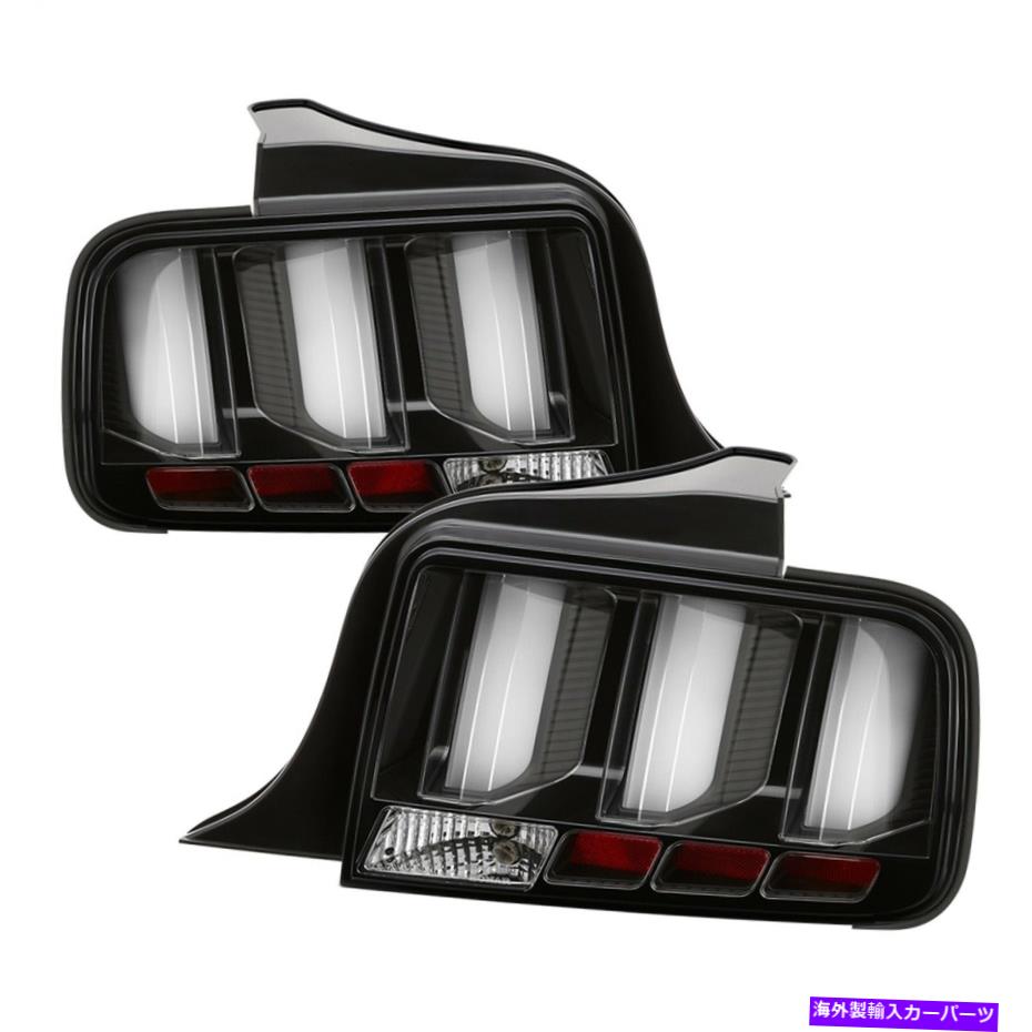 USテールライト Spyder Auto 5086693 LEDテールライトは05-09マスタングに収まります Spyder Auto 5086693 LED Tail Lights Fits 05-09 Mustang