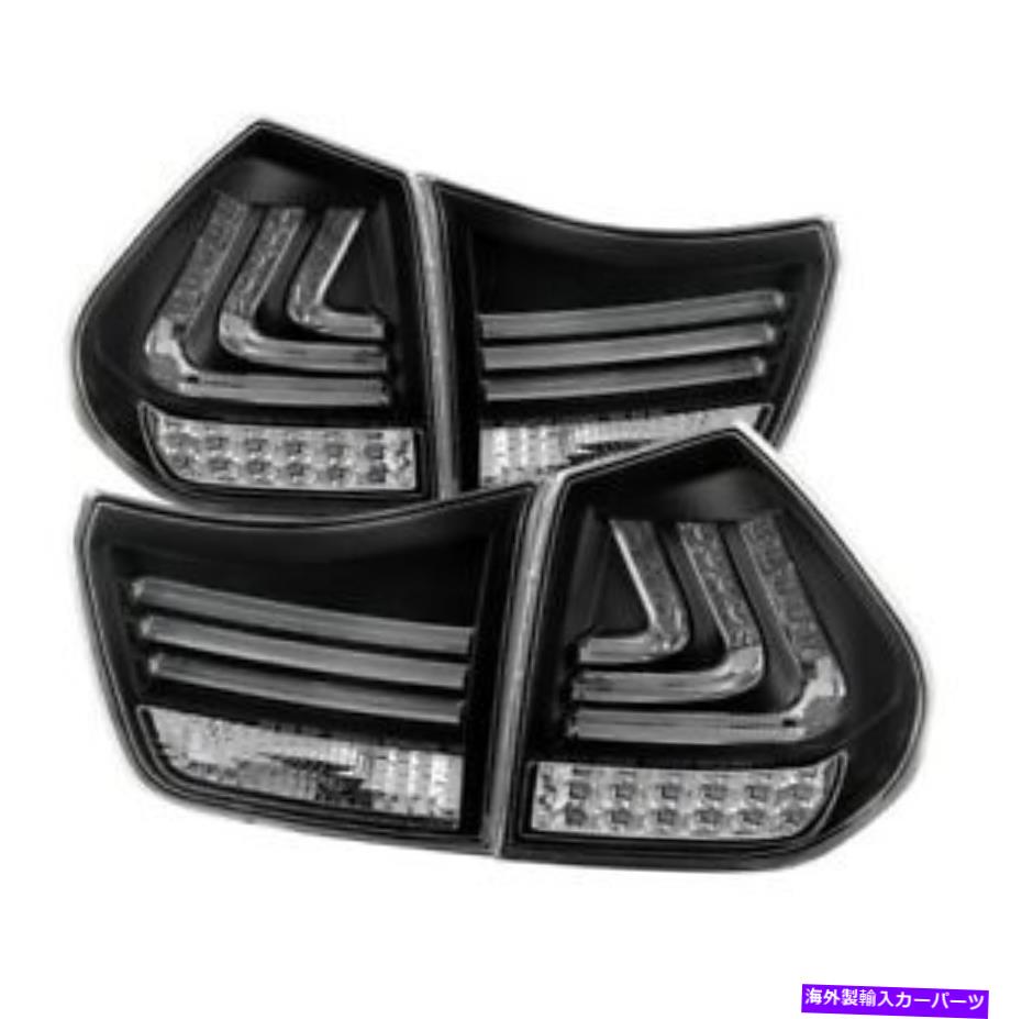 USテールライト Spyder 5080837 LEDテールライトを導きました。 07-09 LEXUS RX350のための黒 Spyder 5080837 LED Tail Lights; Black For 07-09 Lexus RX350 NEW