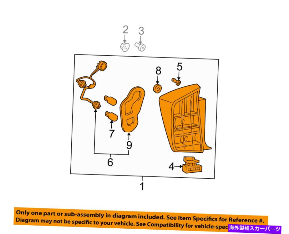 USテールライト トヨタOEM 10-11 Prius-TaillightテールライトランプASSY 8155147111 TOYOTA OEM 10-11 Prius-Taillight Tail Light Lamp Assy Right 8155147111