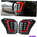 USテールライト Subaru Forester SJ XT LED順次テールライトREAS USDM Red Tube 14-18 Fit Subaru Forester SJ XT LED Sequential Tail Lights Rear USDM Red Tube 14-18