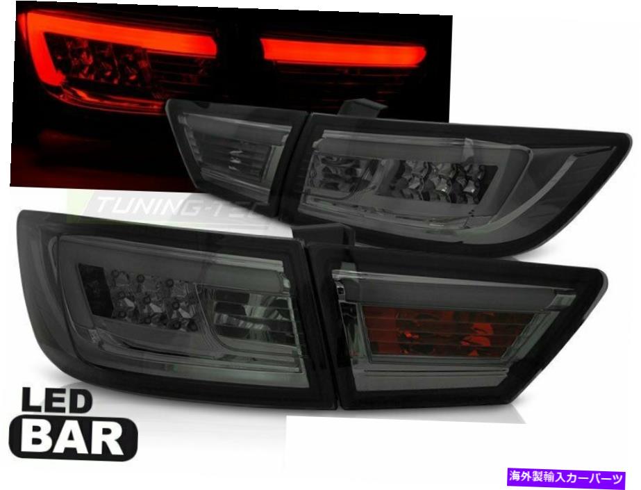 USテールライト Renault Clio IVのテールライトIV 13-LEDバースモークLTIライトチューブCA LDRE04 Tail Lights for Renault Clio IV 13-LED BAR Smoke LTI Light Tube inside CA LDRE04