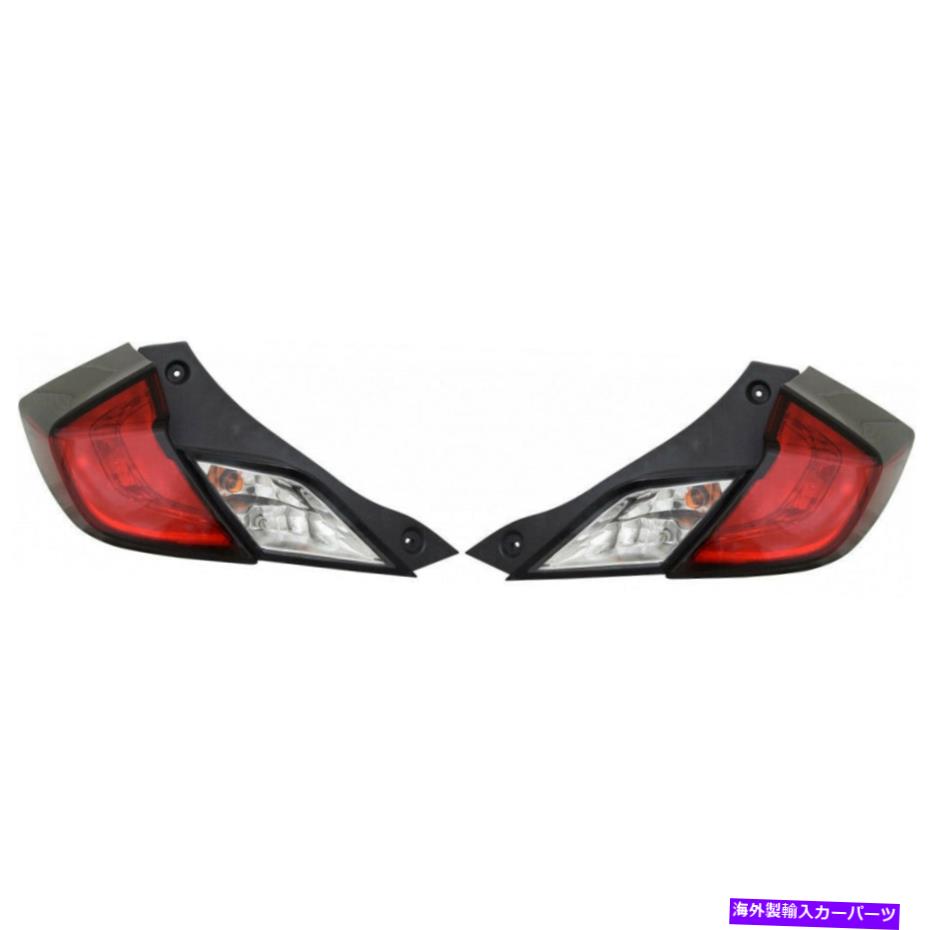 USơ饤 ۥӥåڥơ饤2016-2020ڥRHLHɤγ¦HO2800191 For Honda Civic Coupe Tail Light 2016-2020 Pair RH and LH Side Outer HO2800191