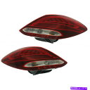 USテールライト Mercedes-Benz C350テールライト2016-2018 LHとRHのペアセダンCAPA MB2800143 For Mercedes-Benz C350 Tail Light 2016-2018 LH and RH Pair Sedan CAPA MB2800143