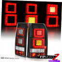 USテールライト 2005-2009ランドローバー発見3 LR3 [OLEDネオンチューブ]黒LEDリアテールライト 2005-2009 Land Rover Discovery 3 LR3 [OLED Neon Tube] Black LED Rear Tail Lights