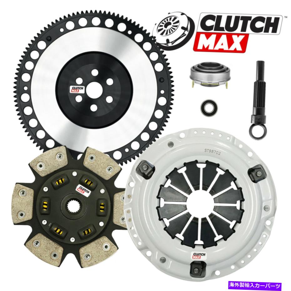 clutch kit CMステージ3クラッチキット＆8ポンドレーシングフライホイール用89-91ホンダシビックCRX D15 D16 CM STAGE 3 CLUTCH KIT & 8 LBS RACING FLYWHEEL FOR 89-91 HONDA CIVIC CRX D15 D16