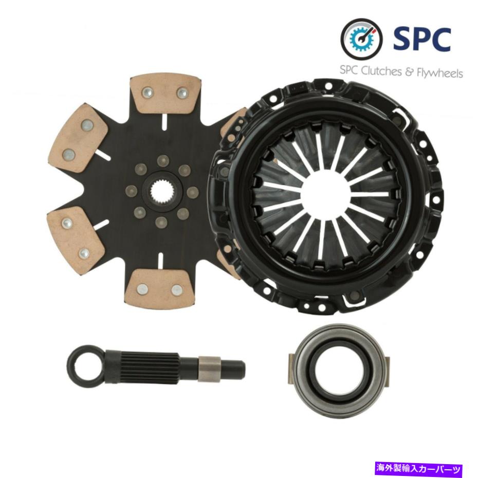 clutch kit SPCステージ4 6パックリジッドクラッチキットフィット1999-2004日産フロンティア3.3L VG33E SPC STAGE 4 6-PUCK RIGID CLUTCH KIT Fits 1999-2004 NISSAN FRONTIER 3.3L VG33E