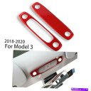 内装パーツ 赤い車の読書ライトランプパネルカバートリム17-19 Tesla Model 3 Red Car Reading Light Lamp Panel ...