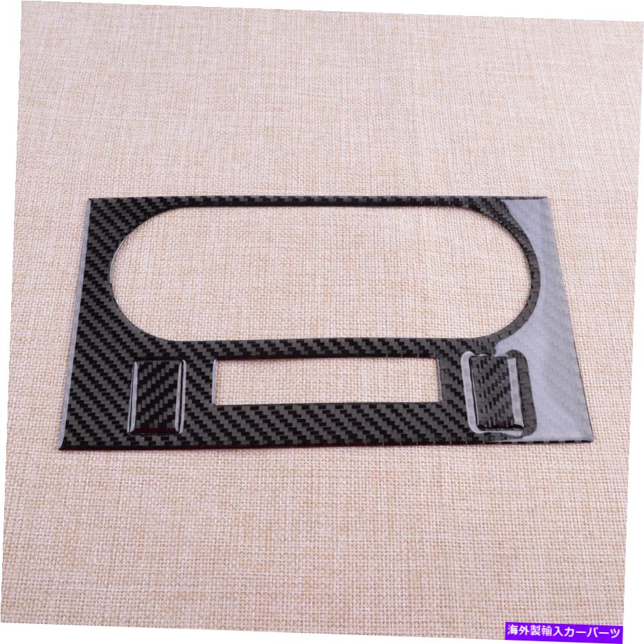 内装パーツ Dodge Challenger Newのための炭素繊維コンソールのACスイッチパネルのテンプのカバーフィット Carbon Fiber Console AC Switch Panel Trim Cover Fit For Dodge Challenger New