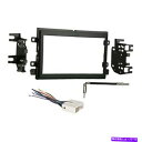 内装パーツ ダブル2 DINカーステレオラジオダッシュキットマウントトリムベゼルW /ワイヤーハーネス DOUBLE 2 DIN CAR STEREO RADIO DASH KIT MOUNTING TRIM BEZEL W/ WIRING HARNESS(2)