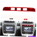 内装パーツ Porsche Cayenne 2003-2010のための3個の赤い炭素繊維のハザードライトフレームカバートリム 3Pc Red Carbon Fi...