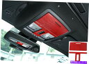 内装パーツ Dodge Challenger 2015-20赤いカーボンのための車の読書の軽いランプのパネルのトリムカバー Car Reading Light ...