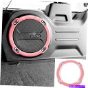 内装パーツ 2018年 ジープ ルランラーJL Rubicon Pinkのトランク サブウーファースピーカートリムの装飾カバー Trunk Subwoofer Speaker Trim Decor Cover for 2018 Jeep Wrangler JL Rubicon Pink