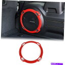 内装パーツ Trunkサブウーファースピーカーカバートリムの付属品のためのジープラングラーJL JLU Rubicon Trunk Subwoofer Speaker Cover Trim Accessories for Jeep Wrangler JL JLU Rubicon