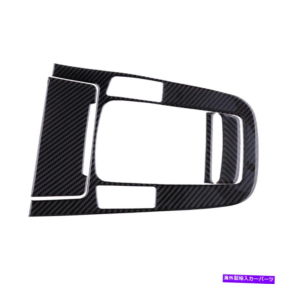内装パーツ カーボンファイバーギアシフトコンソールパネルステッカートリムフィットAUDI A4 A5 NEW Car Carbon Fiber Gear Shift Console Panel Sticker Trim Fit For Audi A4 A5 New