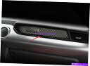 内装パーツ Ford Mustang 2014-2021用途のメーカーサイエットインジアのアイロット装着トリオン1個 - オリジナルのタイトルを表示 Ford Mustang 2014-2021 用カーボンファイバーインテリアコパイロット装飾トリム 1個- show original title(2)